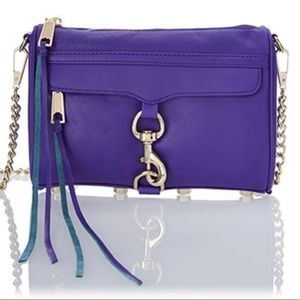Rebecca Minkoff Mini Mac Crossbody Bag in Hyper Purple